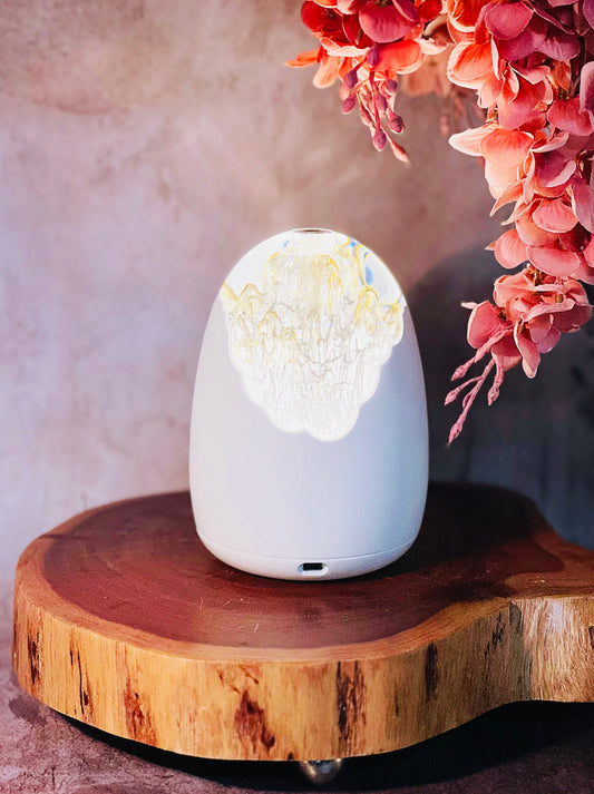 Clouds Dragon's Egg Table Lamp: SUMMIT COLLECTION